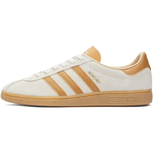 Sneakers, male, , Size: 13 2/3 US Munchen Gy7399 Cream White Sneakers - adidas Originals - Modalova