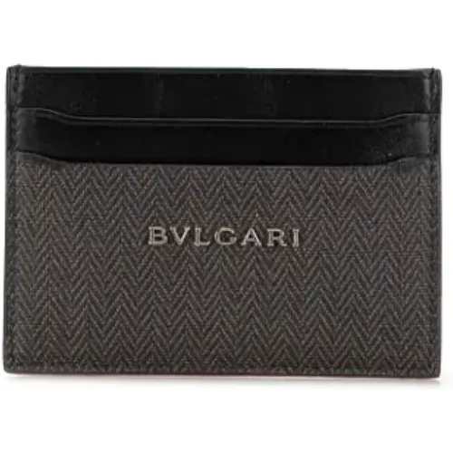 Pre-owned Wallets, female, , Size: ONE SIZE Pre-owned Leather wallets - Bvlgari Vintage - Modalova