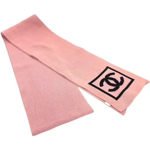 Pre-owned Scarves, female, , Size: ONE SIZE Pre-owned Fabric scarves - Chanel Vintage - Modalova