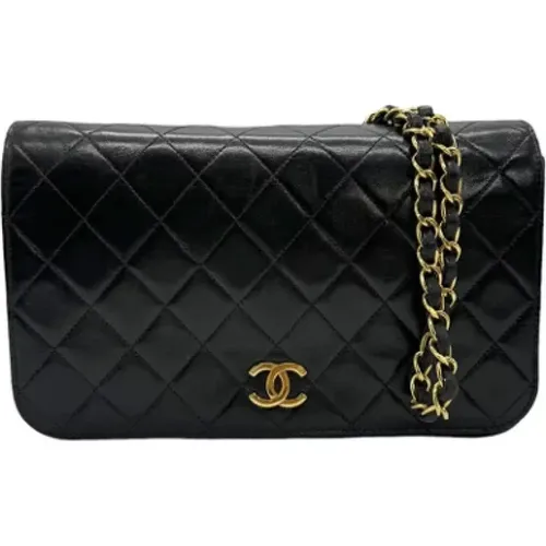 Pre-owned Cross Body Bags, female, , Size: ONE SIZE Pre-owned Leather shoulder-bags - Chanel Vintage - Modalova