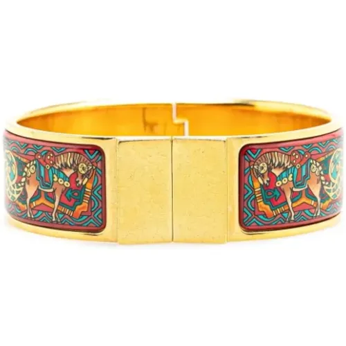 Pre-owned Jewellery, female, , Size: ONE SIZE Pre-owned Fabric bracelets - Hermès Vintage - Modalova