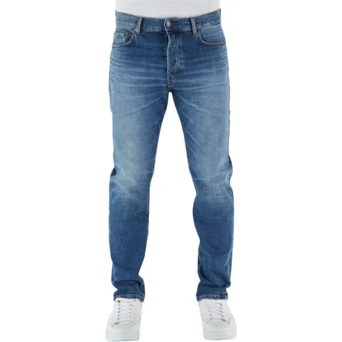 Stretchy Straight Jeans for Men , male, Sizes: W31 - Haikure - Modalova