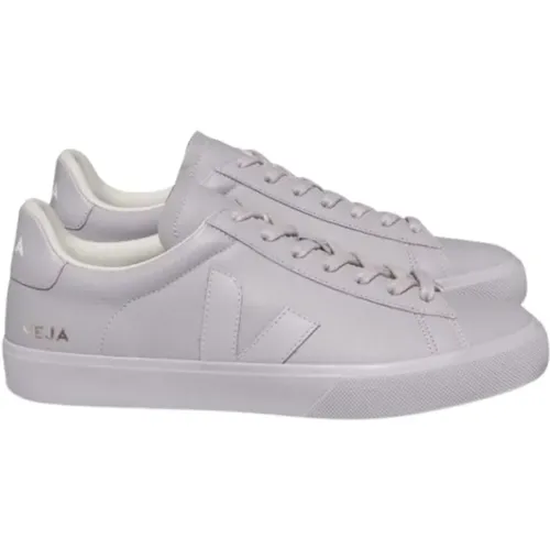 Lilac Leather Sneakers , female, Sizes: 6 UK, 3 UK, 4 UK, 5 UK - Veja - Modalova