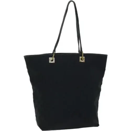 Pre-owned Tote Bags, female, , Size: ONE SIZE Pre-owned Canvas gucci-bags - Gucci Vintage - Modalova