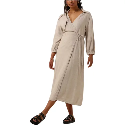 Elegantes Wrap-Kleid für jeden Anlass , Damen, Größe: M - moss copenhagen - Modalova