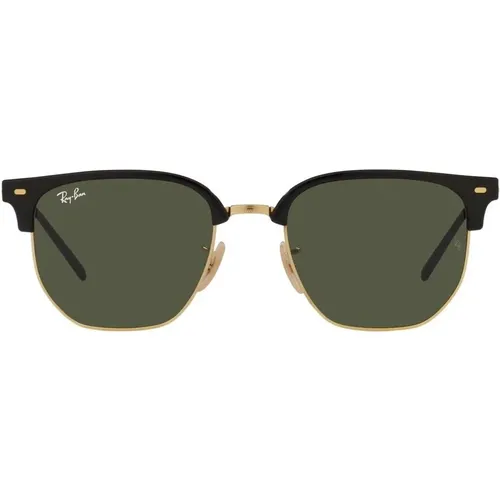 New Clubmaster Sunglasses , male, Sizes: 53 MM, 51 MM - Ray-Ban - Modalova