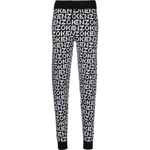 Casual Cotton Trousers , female, Sizes: M - Kenzo - Modalova