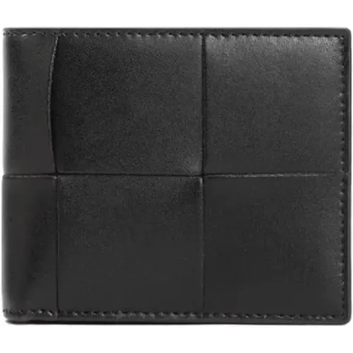 Wallets & Cardholders, male, , Size: ONE SIZE Noos Wallet with Intreccio Pattern - Bottega Veneta - Modalova