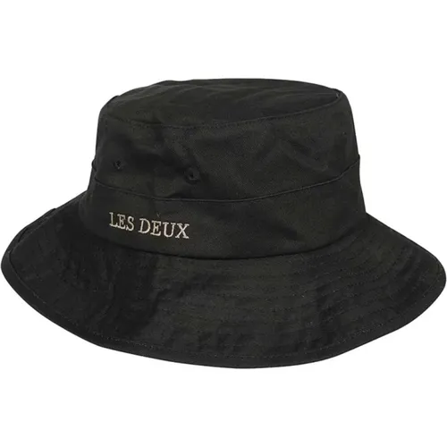 Bucket Hat mit Kontrastfarbenem Logo - Les Deux - Modalova