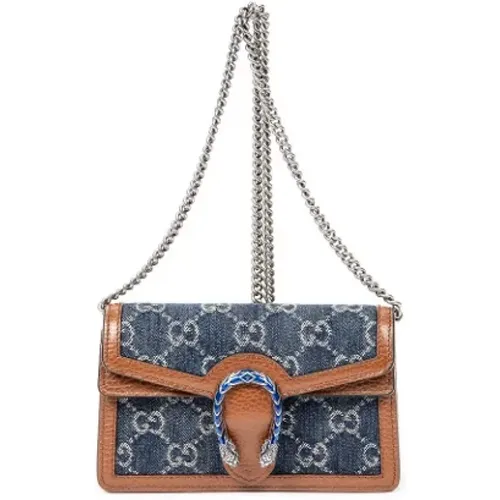 Pre-owned Cross Body Bags, female, , Size: ONE SIZE Pre-owned Canvas gucci-bags - Gucci Vintage - Modalova