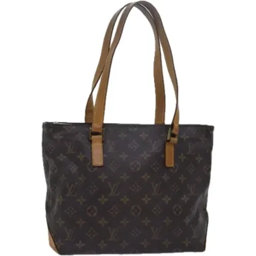 Pre-owned Tote Bags, female, , Size: ONE SIZE Pre-owned Canvas handbags - Louis Vuitton Vintage - Modalova