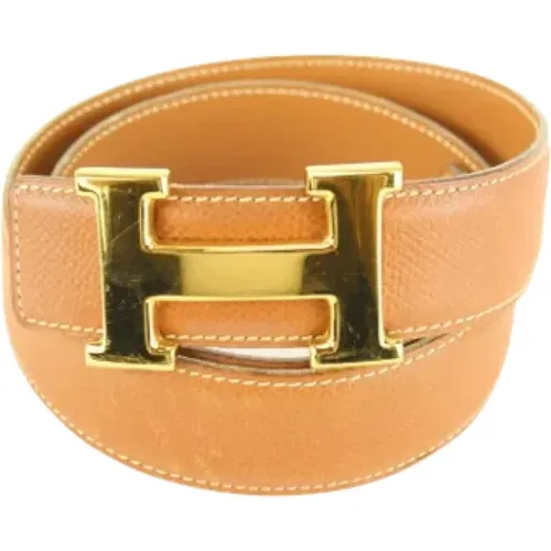 Pre-owned Leather belts , female, Sizes: ONE SIZE - Hermès Vintage - Modalova