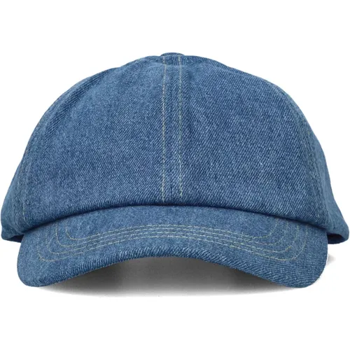 Blaue Denima Cap für Frauen , Damen, Größe: ONE Size - Becksöndergaard - Modalova