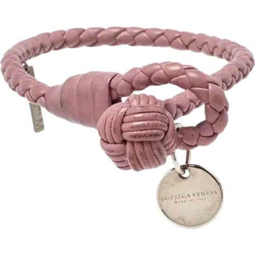 Pre-owned Jewellery, female, , Size: ONE SIZE Pre-owned Leather bracelets - Bottega Veneta Vintage - Modalova