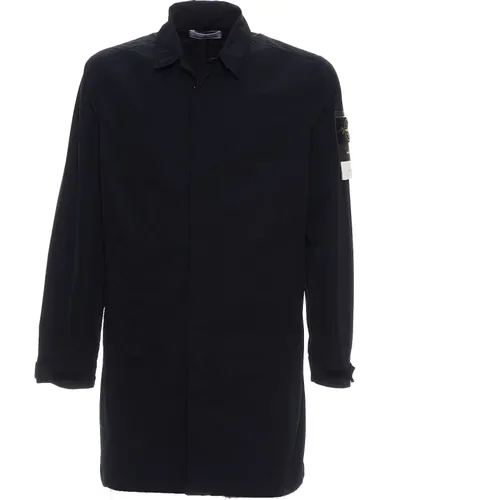 Mens Clothing Jackets Coats Ss24 , male, Sizes: S, M, XL, 2XL - Stone Island - Modalova