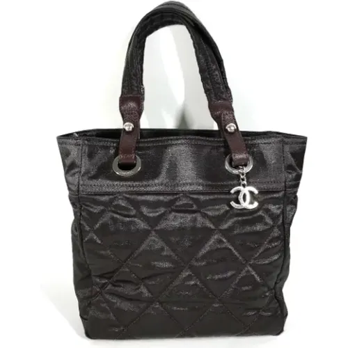 Pre-owned Tote Bags, female, , Size: ONE SIZE Pre-owned Leather chanel-bags - Chanel Vintage - Modalova