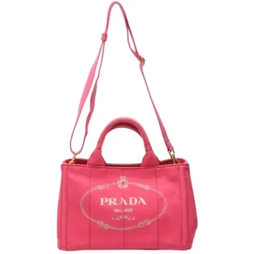 Pre-owned Tote Bags, female, , Size: ONE SIZE Pre-owned Fabric prada-bags - Prada Vintage - Modalova