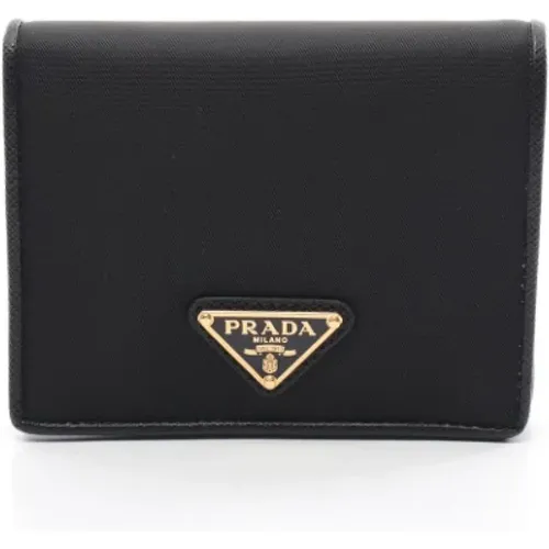 Pre-owned Wallets, female, , Size: ONE SIZE Pre-owned Leather wallets - Prada Vintage - Modalova