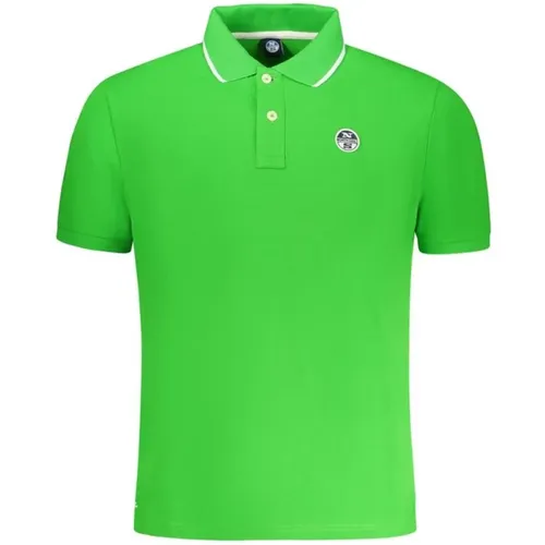 Polo Shirts, male, , Size: XL Classic Cotton Polo Shirt - North Sails - Modalova