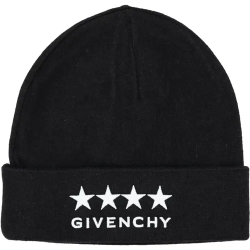 Beanies, male, , Size: ONE SIZE Star Beanie Hat Cap - Givenchy - Modalova