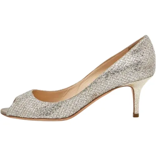 Pre-owned Pumps, female, , Size: 7 1/2 US Pre-owned Fabric heels - Jimmy Choo Pre-owned - Modalova