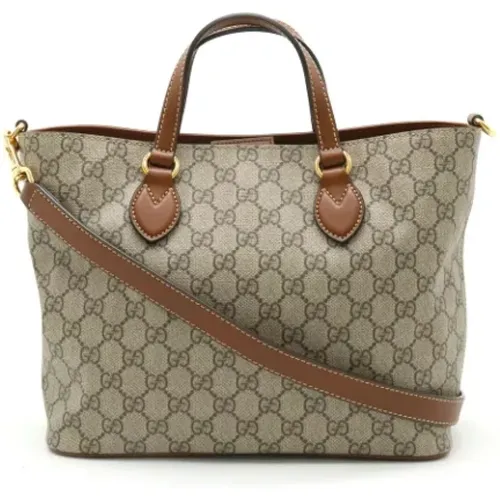 Pre-owned Canvas gucci-bags , female, Sizes: ONE SIZE - Gucci Vintage - Modalova