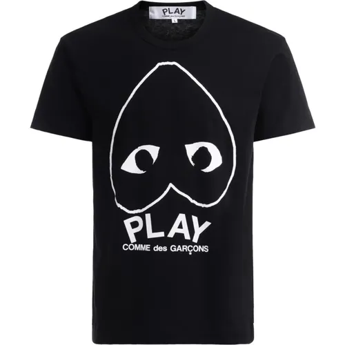 T-Shirts , Herren, Größe: S - Comme des Garçons Play - Modalova