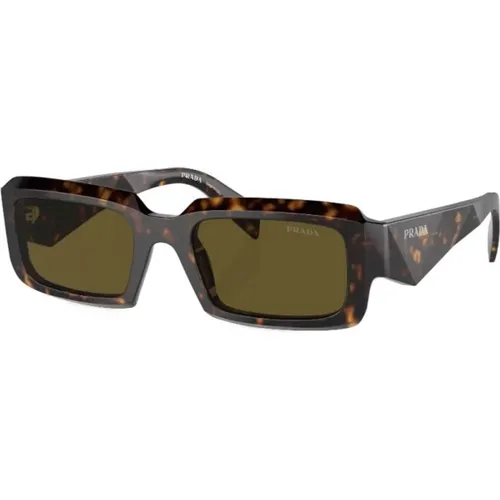 Green Sunglasses for Everyday Use , male, Sizes: 54 MM - Prada - Modalova