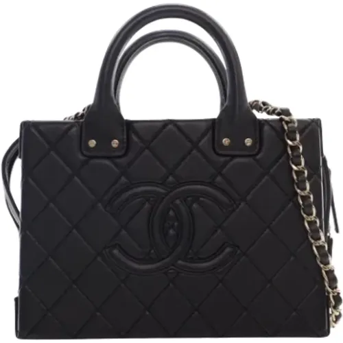 Pre-owned Leather chanel-bags , female, Sizes: ONE SIZE - Chanel Vintage - Modalova