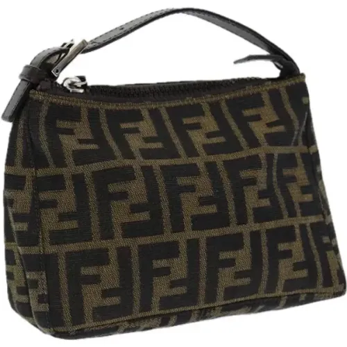 Pre-owned Canvas fendi-bags , female, Sizes: ONE SIZE - Fendi Vintage - Modalova