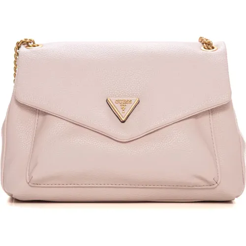 Convertible Flap Bag with Chain Strap , female, Sizes: ONE SIZE - Guess - Modalova