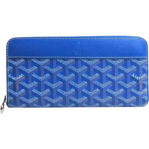 Pre-owned Wallets, female, , Size: ONE SIZE Pre-owned Leather wallets - Goyard Vintage - Modalova