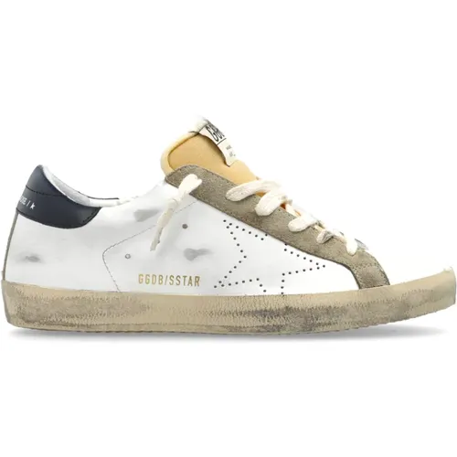 Sneakers Super-Star Skate Mit Äußerem Patch , Damen, Größe: 39 EU - Golden Goose - Modalova