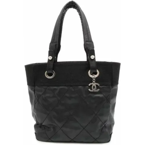 Pre-owned Tote Bags, female, , Size: ONE SIZE Pre-owned Canvas chanel-bags - Chanel Vintage - Modalova