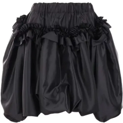 Balloon Mini Skirt , female, Sizes: S - Noir Kei Ninomiya - Modalova