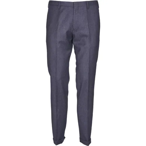 Chinos, male, , Size: W36 Wool Cashmere Trousers Aw24 - PS By Paul Smith - Modalova