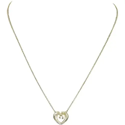 Pre-owned Jewellery, female, , Size: ONE SIZE Pre-owned Gold necklaces - Tiffany & Co. Pre-owned - Modalova