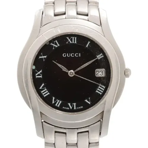 Pre-owned Watches, female, , Size: ONE SIZE Pre-owned Stainless Steel watches - Gucci Vintage - Modalova