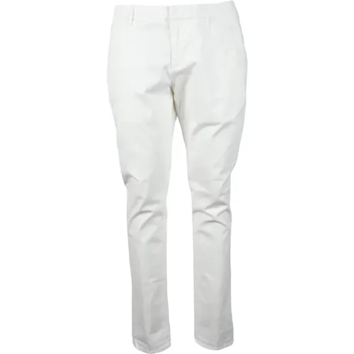 Slim-fit Trousers, male, , Size: W30 trousers - Dondup - Modalova