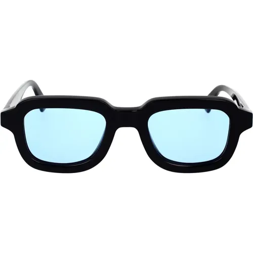 Contemporary Square Sunglasses with Blue Lenses , female, Sizes: 50 MM - Retrosuperfuture - Modalova
