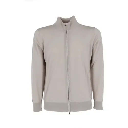 Stylischer Fullzip Cardigan für Frauen , Herren, Größe: 2XL - Filippo De Laurentiis - Modalova