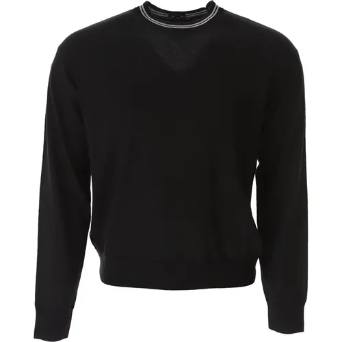 Stylische Pullover für Männer , Herren, Größe: L - Emporio Armani - Modalova