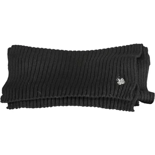 Scarves, male, , Size: ONE SIZE Wool Knit Scarf - U.s. Polo Assn. - Modalova