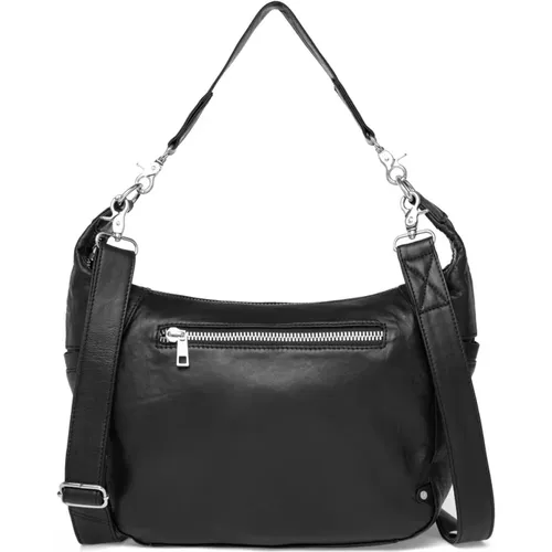 Classic Leather Shoulder Bag , female, Sizes: ONE SIZE - Depeche - Modalova