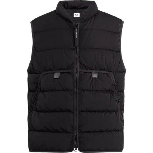 Vests, male, , Size: XS Eco-Chrome R Quilted Vest - C.P. Company - Modalova