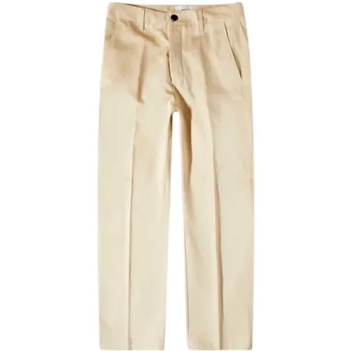 Straight Chino Trousers , male, Sizes: L, M, XL - Ami Paris - Modalova