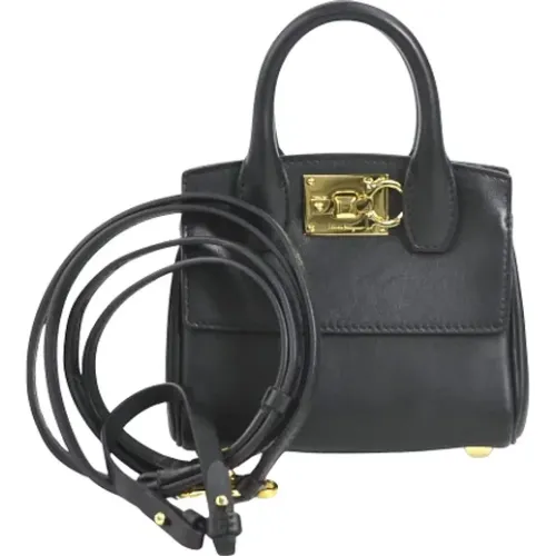 Pre-owned Handbags, female, , Size: ONE SIZE Pre-owned Leather handbags - Salvatore Ferragamo Pre-owned - Modalova