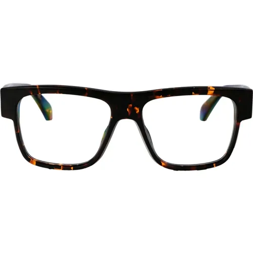 Stilvolle Optical Style 60 Brille , unisex, Größe: 55 MM - Off White - Modalova