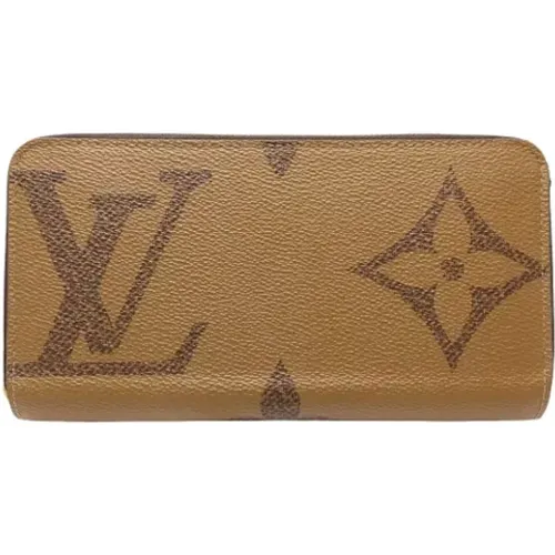 Pre-owned Wallets, female, , Size: ONE SIZE Pre-owned Canvas wallets - Louis Vuitton Vintage - Modalova