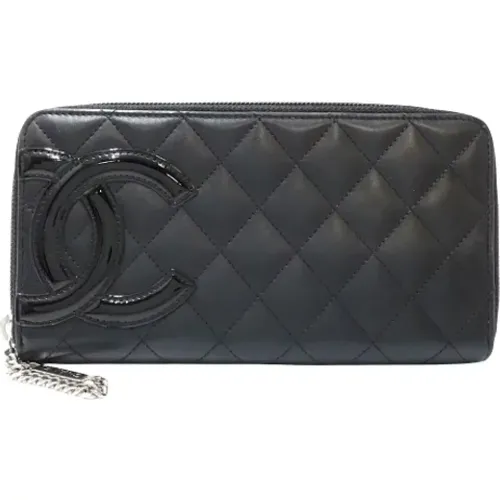 Pre-owned Wallets, female, , Size: ONE SIZE Pre-owned Leather wallets - Chanel Vintage - Modalova